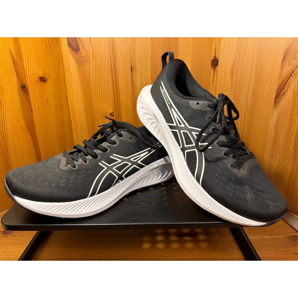 ASICS Gel-Excite 10 Women's Size 8.5 Black White Running Shoes 1012B418